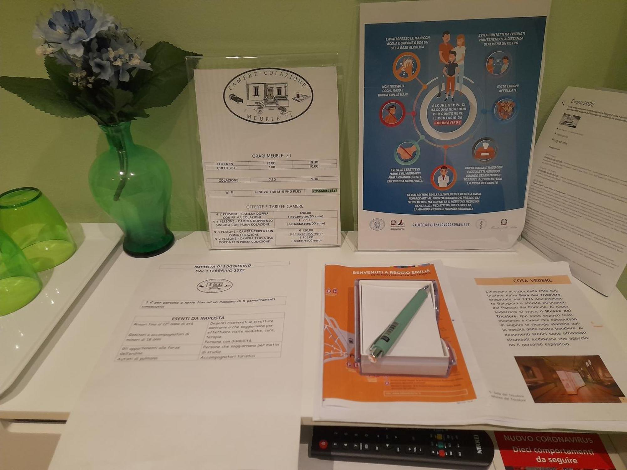 Meuble' 21 Di Anna Hotel Reggio Emilia Room photo